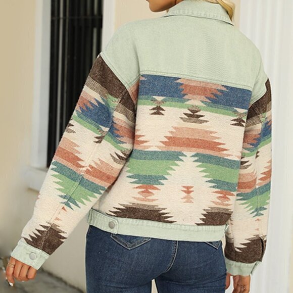 THE KARIANA LADIES AZTEC PRINT  JEAN SHACKET - Picture 6 of 9